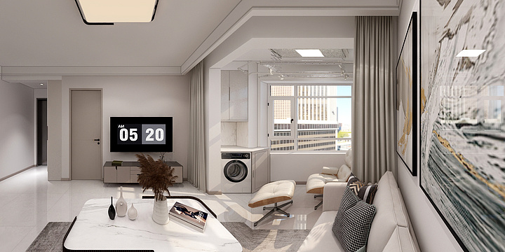 青桔装饰林设计-东北关邓姐雅居-装修设计方案