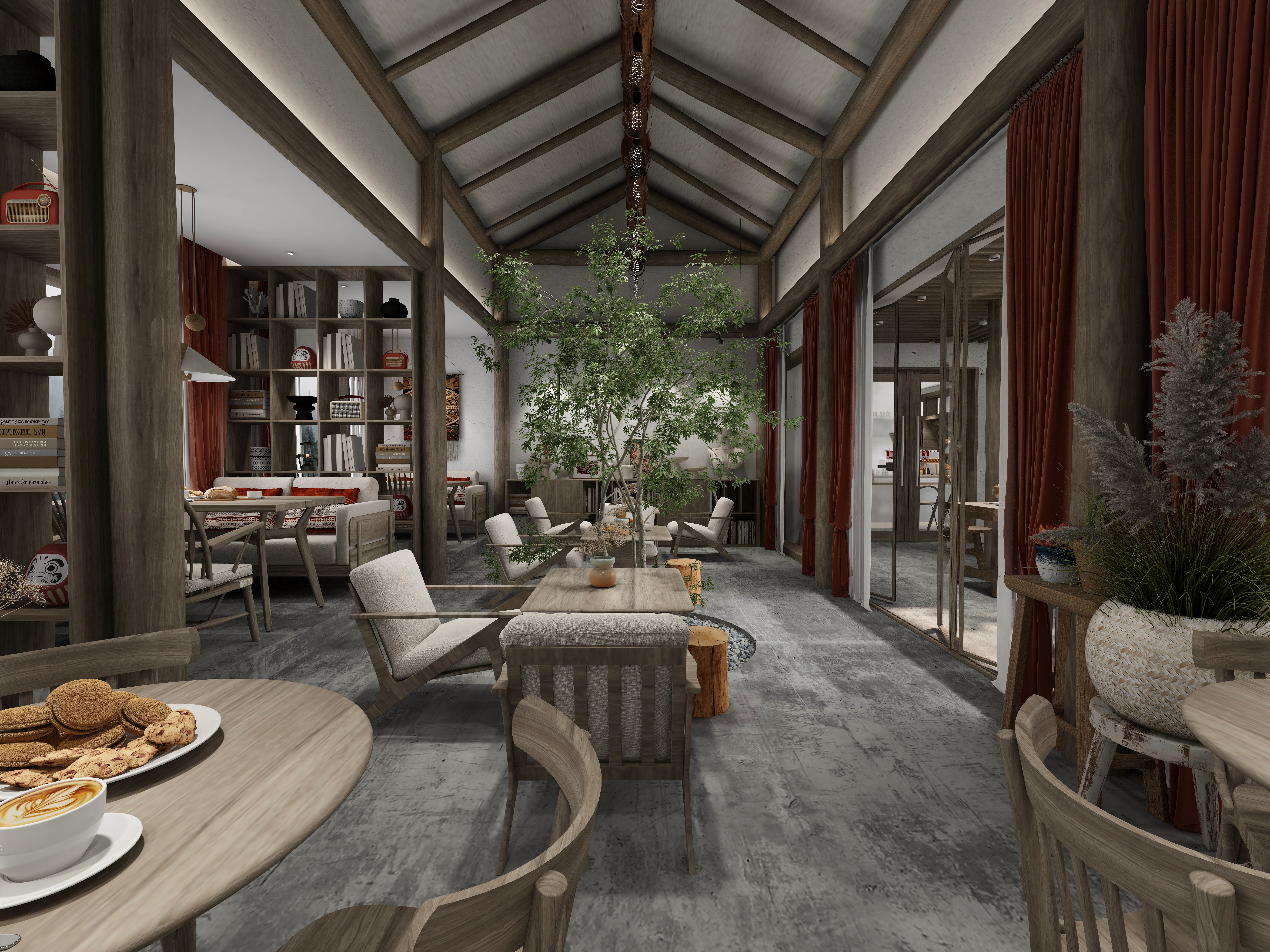 楚瑜设计-慢渡小院-装修设计方案