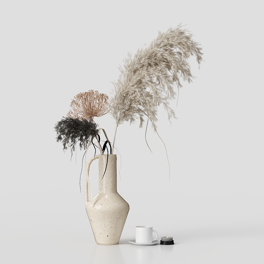 现代阳台绿植盆栽