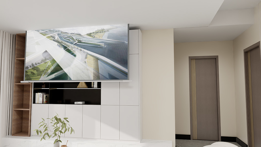 袁侨-客餐厅平面图-装修设计方案