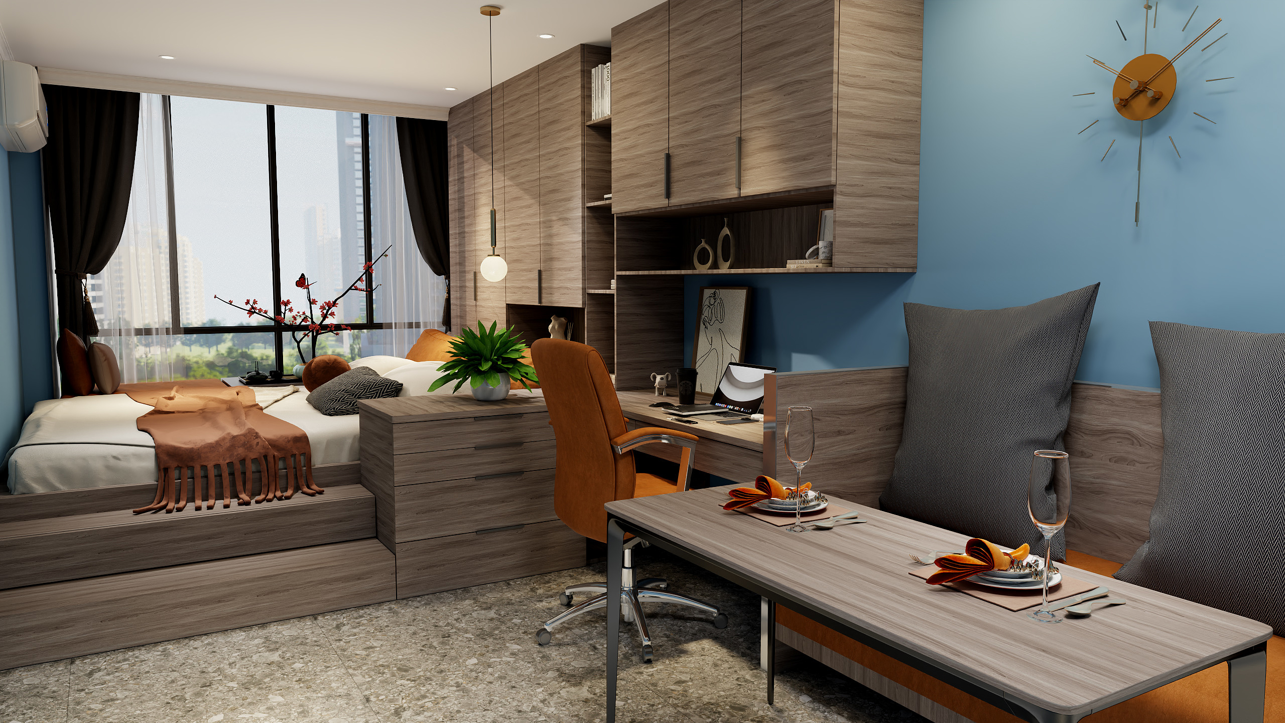 林雪娟设计-单身公寓（33㎡）-装修设计方案