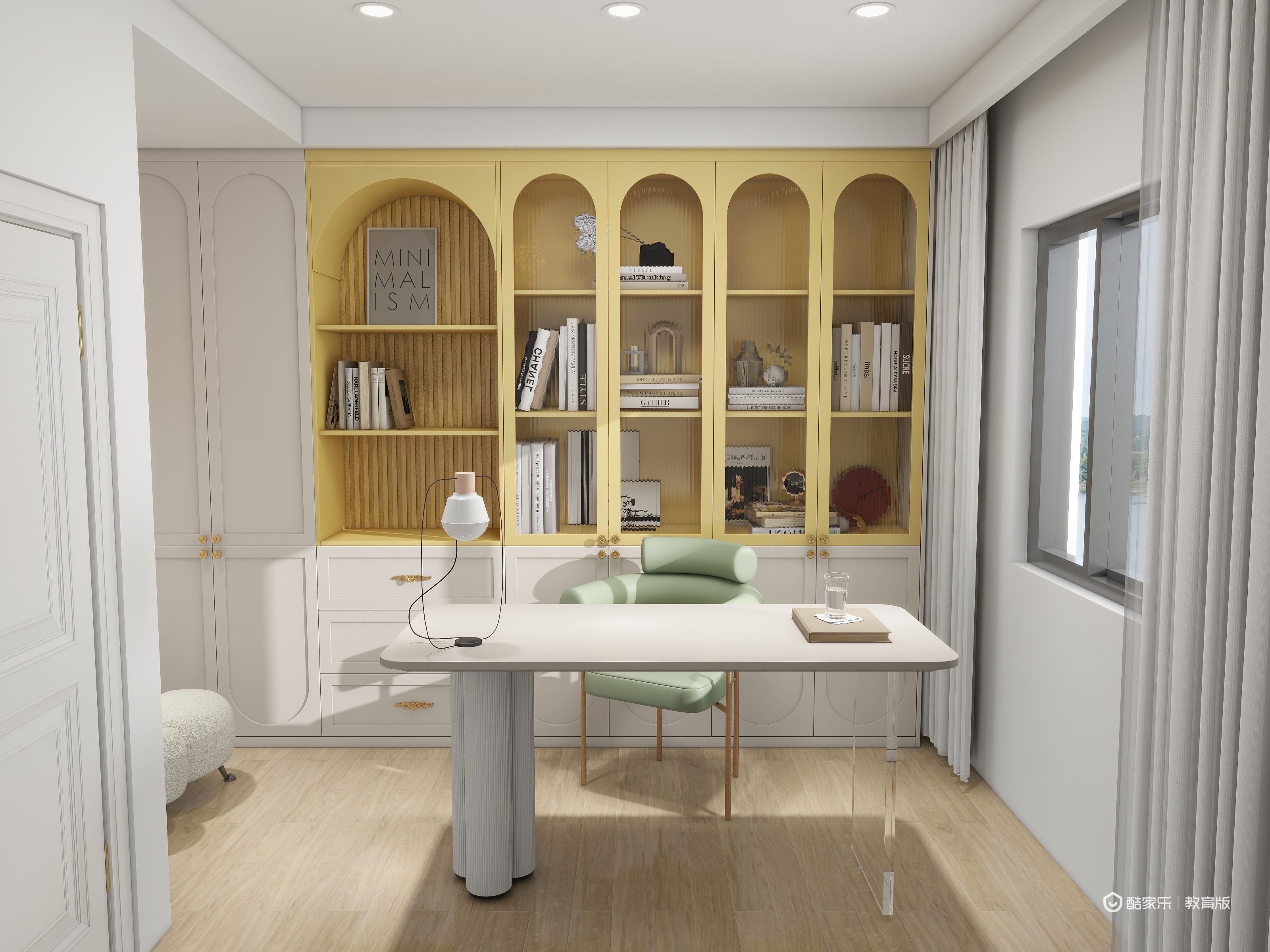 肖圆圆ZdCc-104㎡3室装修效果图