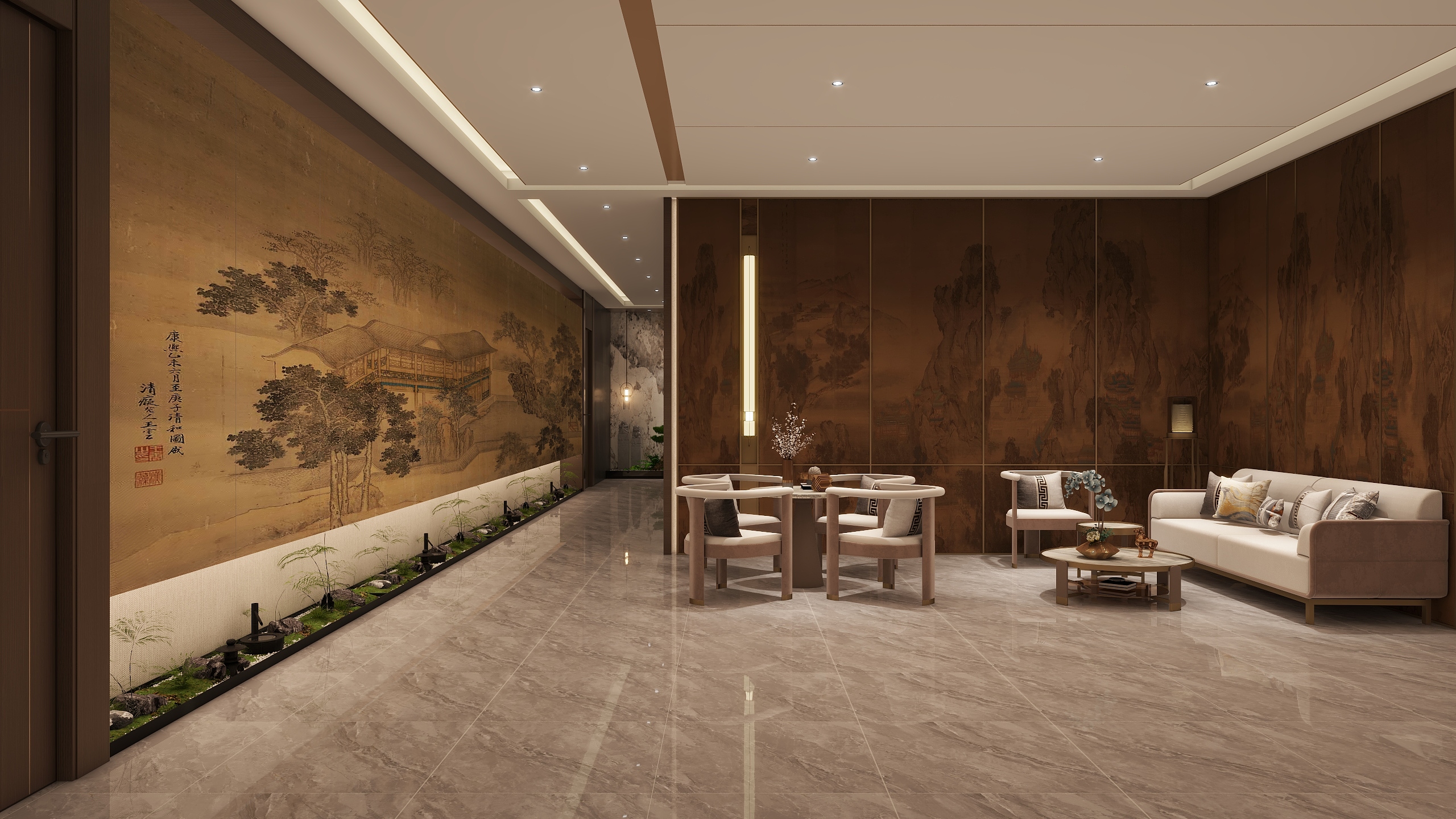 哈密*室内*设计-项目部装修效果图