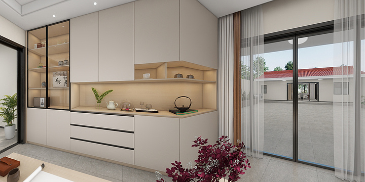 YSY室内家装效果图-西皋镇旧房翻新-装修设计方案