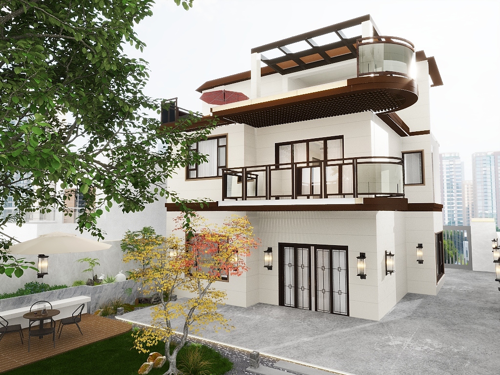 健宏装饰梁伟健-西冲自建房旺哥方案-装修设计方案