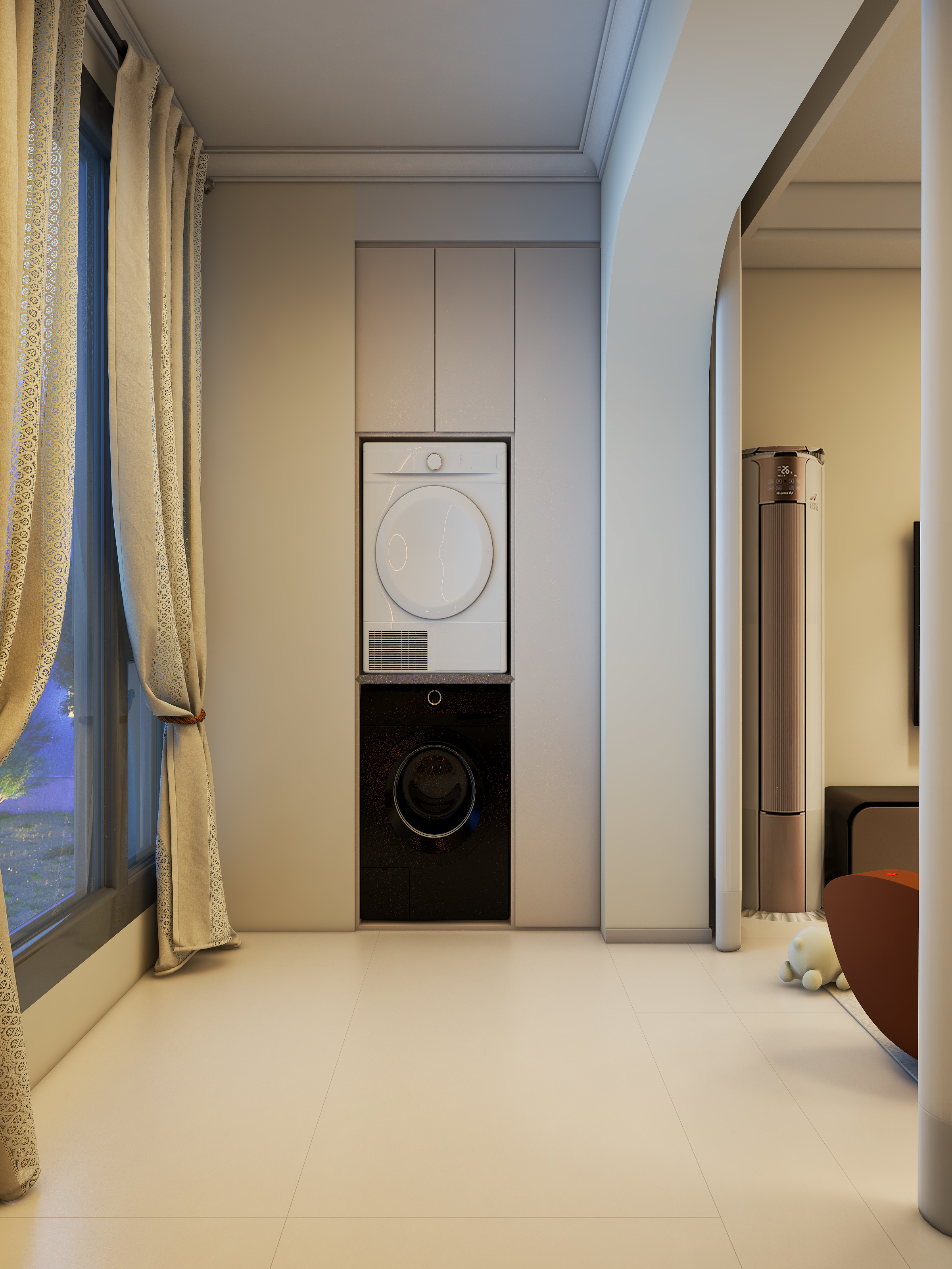 蝶飞紫萝蓝-润园5-2-1403-装修设计方案