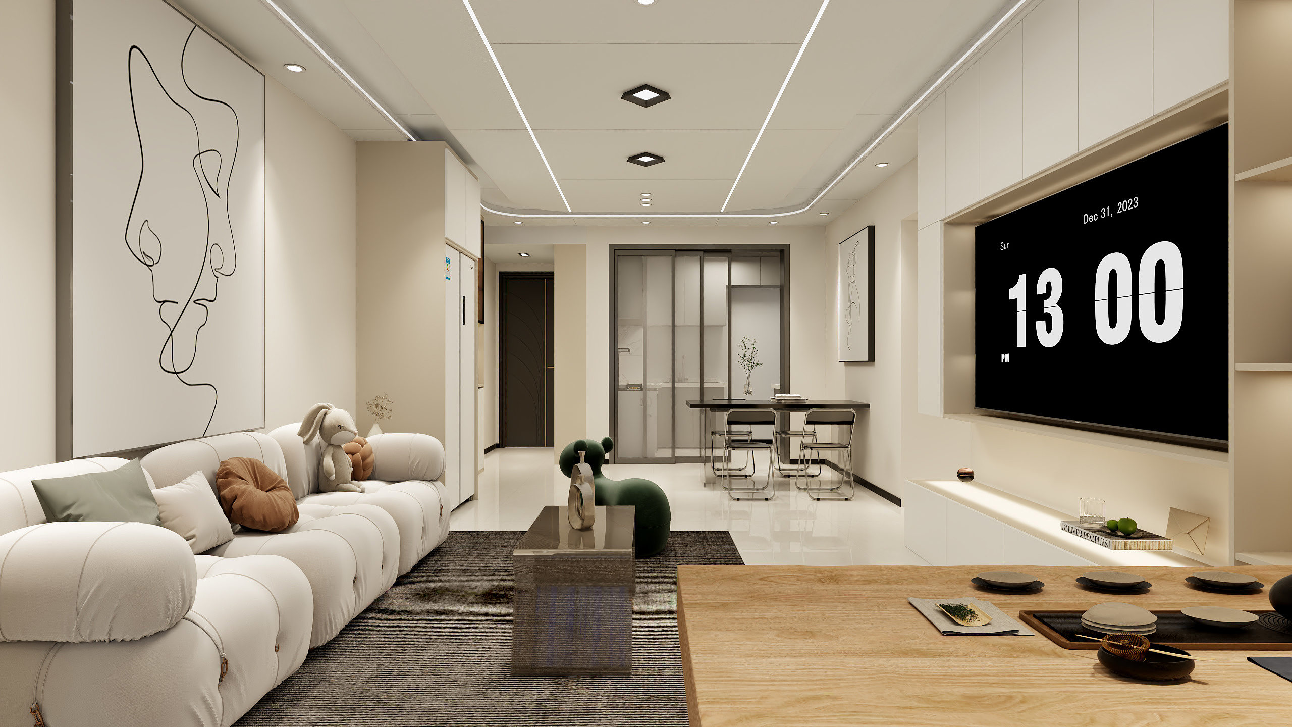 立帆设计-现代简约-装修设计方案