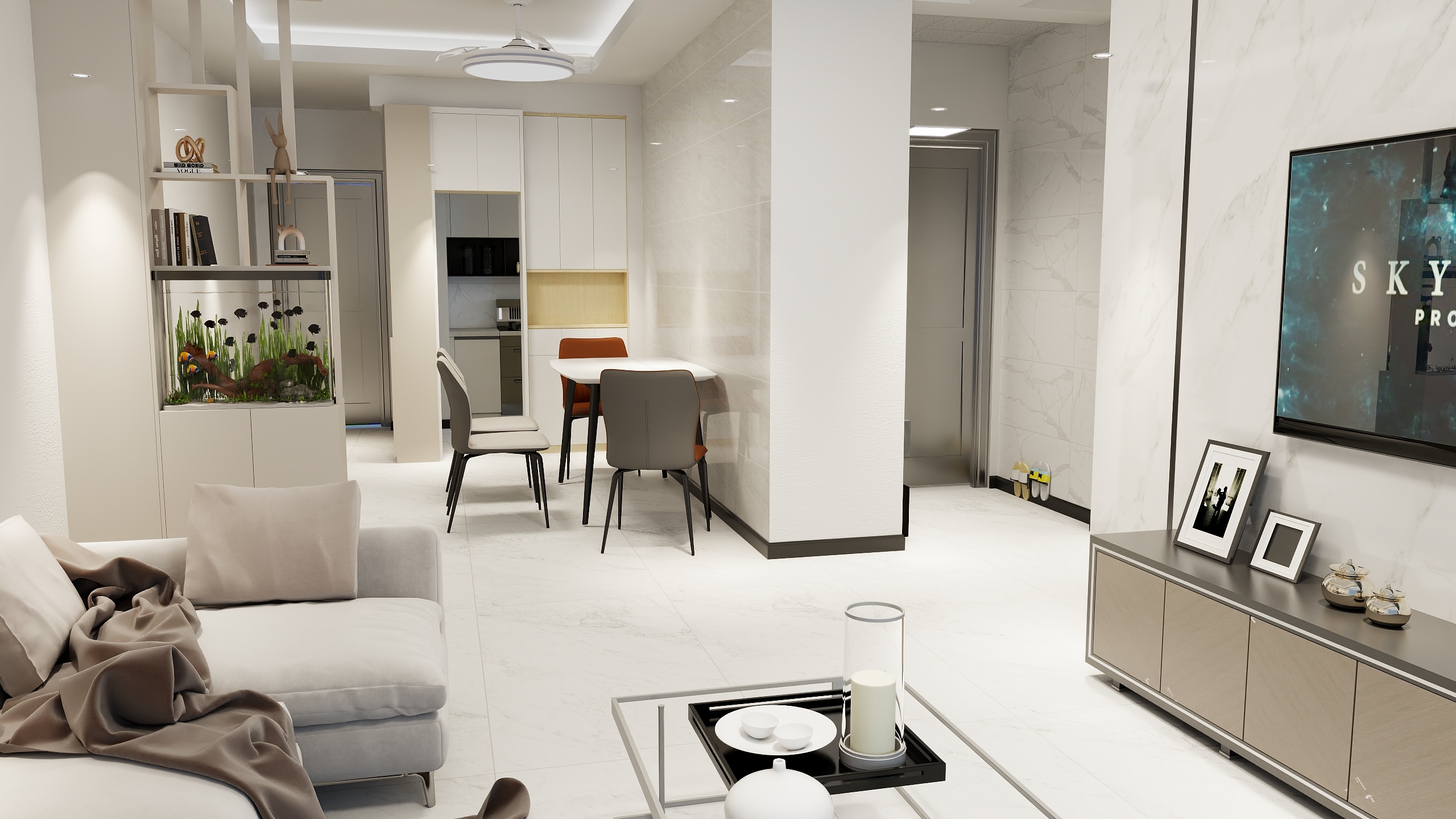 北辰宇果-悦城右江壹号小区-装修设计方案