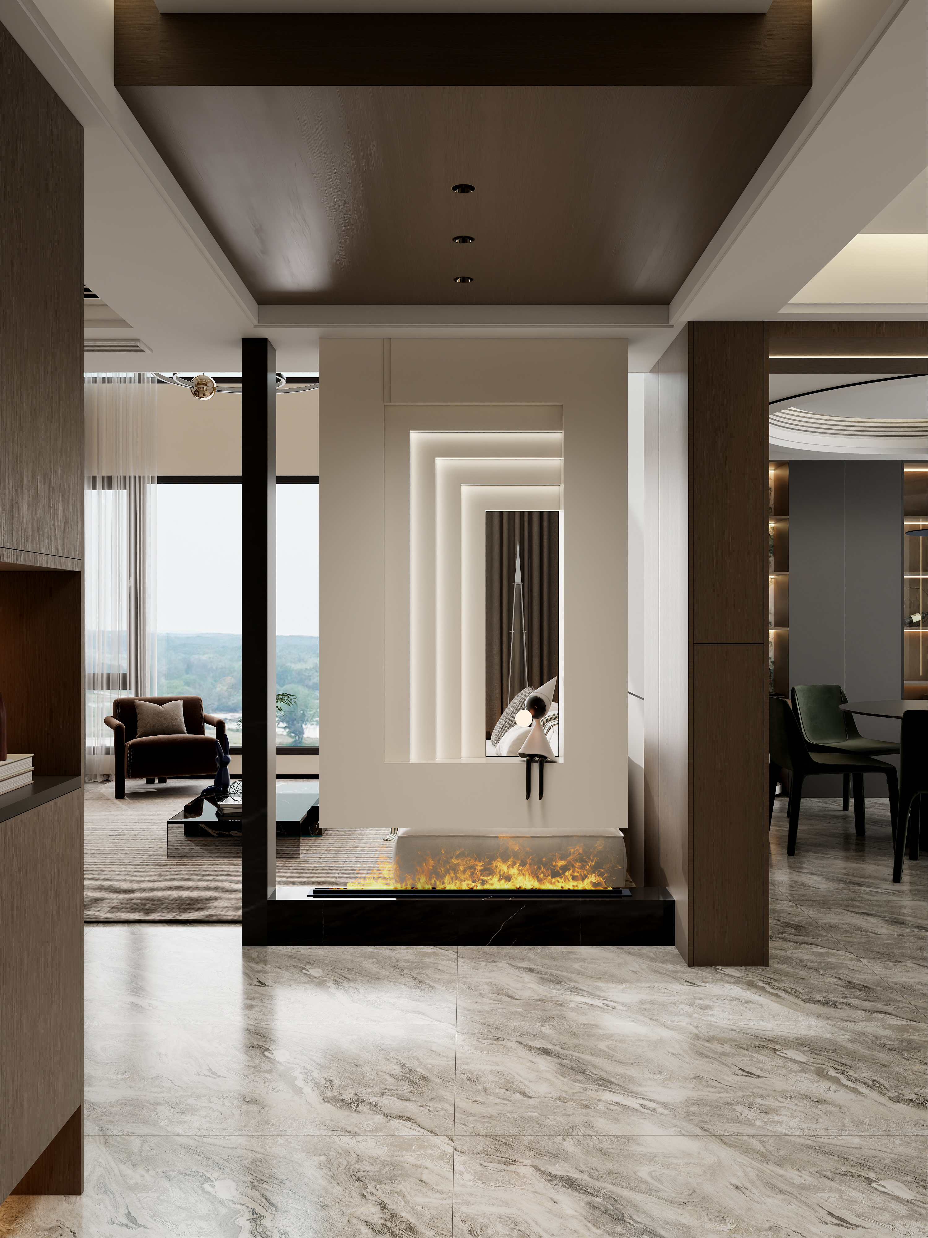 Designer_Shy-意式轻奢二层别墅358㎡-装修设计方案