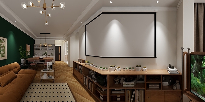 设计马程-海德公园82㎡3室北欧混搭-硬装专业等级考核户型-装修设计方案