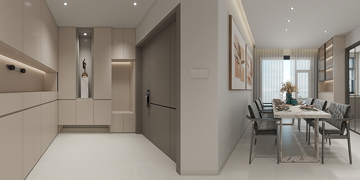 伍贰零|全案设计-公园壹号刘-装修设计方案