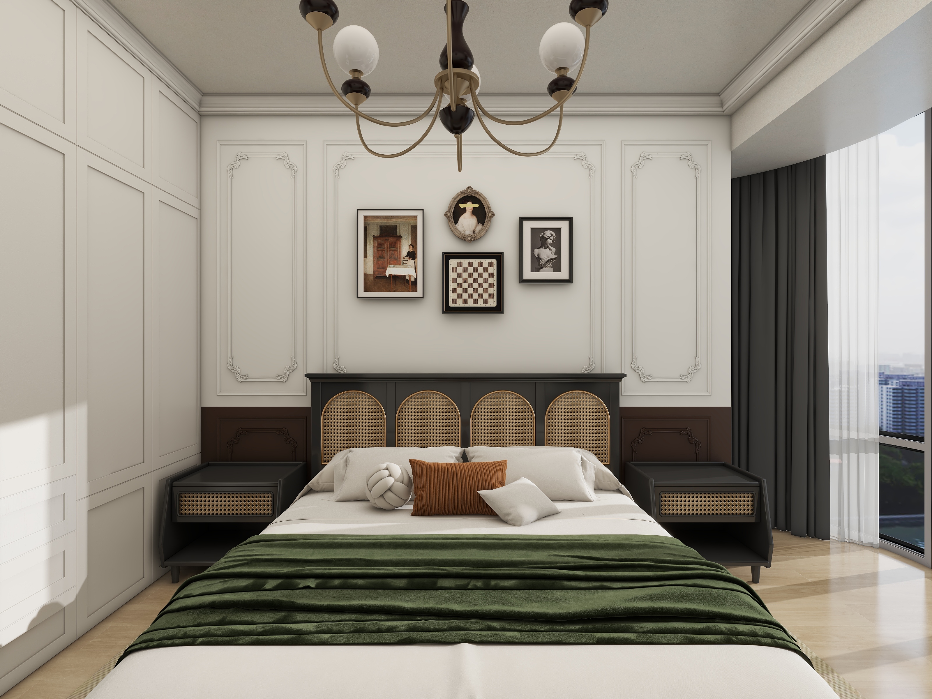 Jerry-空间设计-81㎡3室装修效果图