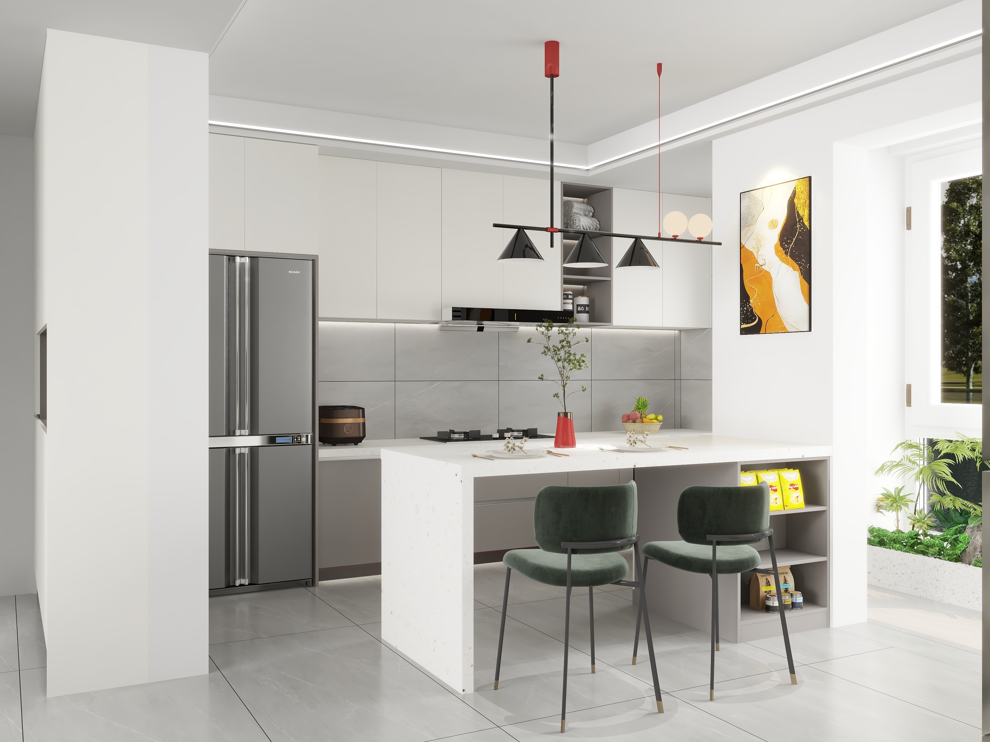 王师5181-贸鑫园128㎡3室-装修设计方案