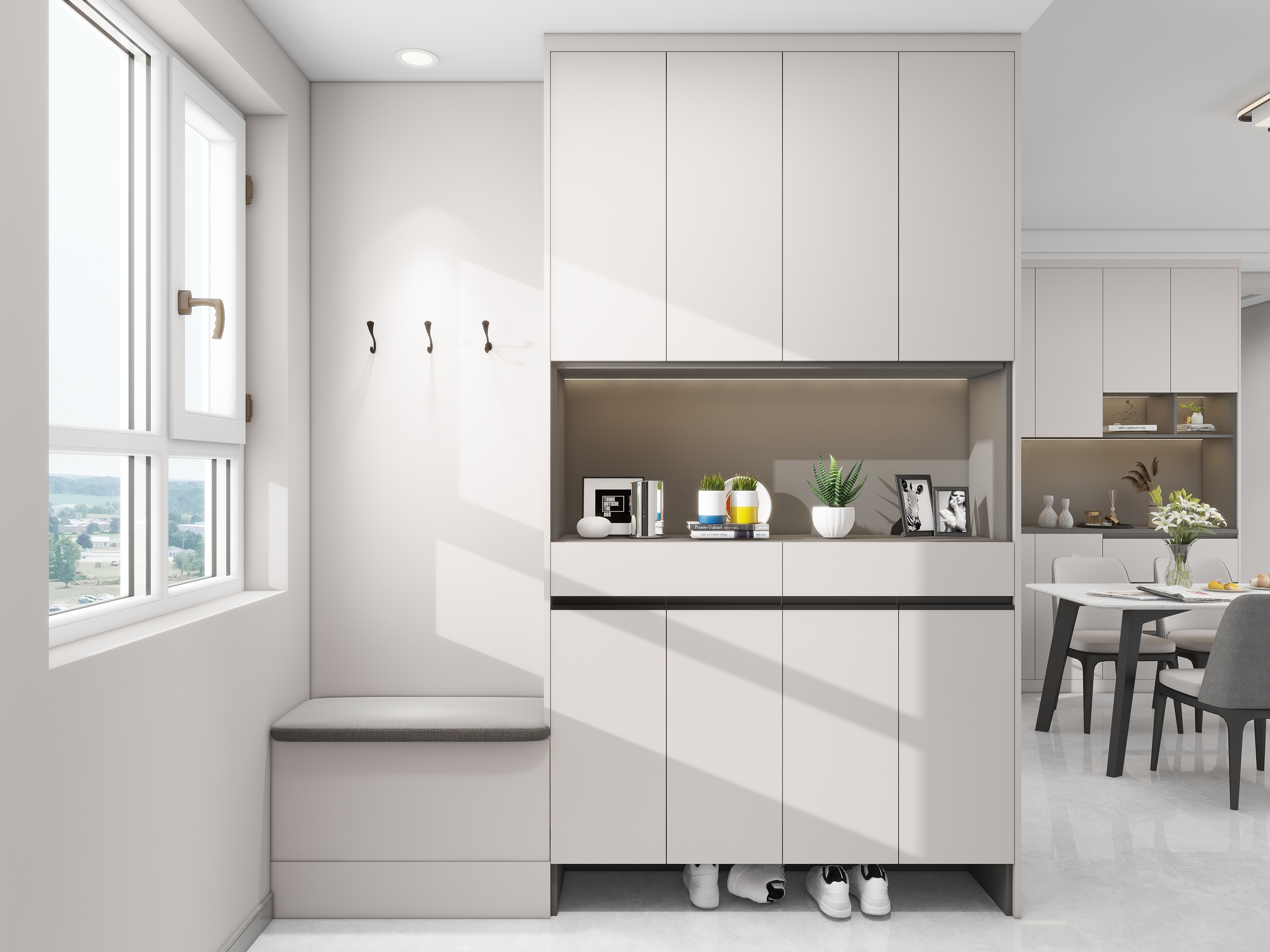 雨点斜飘-明博新城·北区26-1-301-装修设计方案