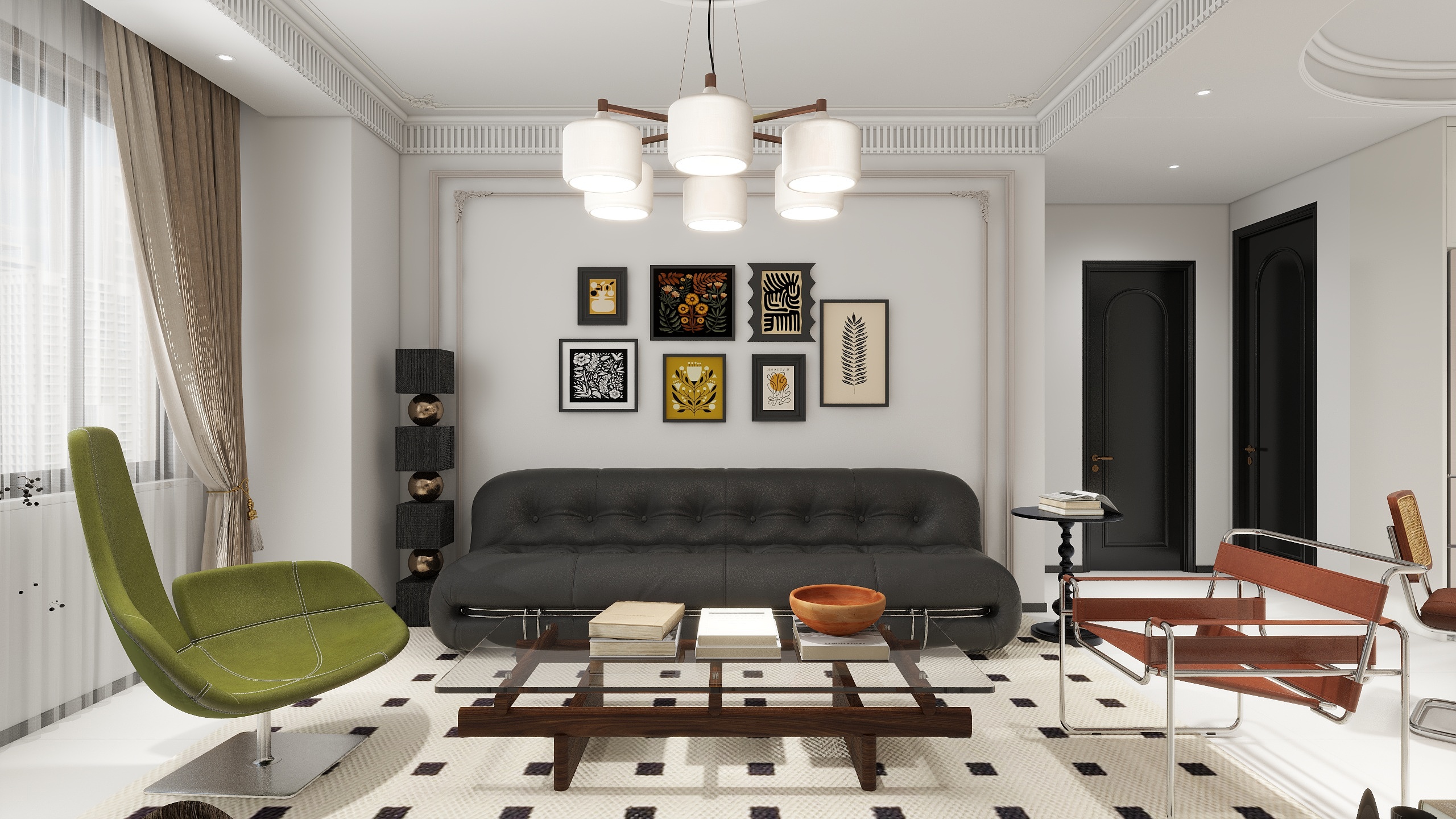 方柠-中车共享城  86  法式-装修设计方案