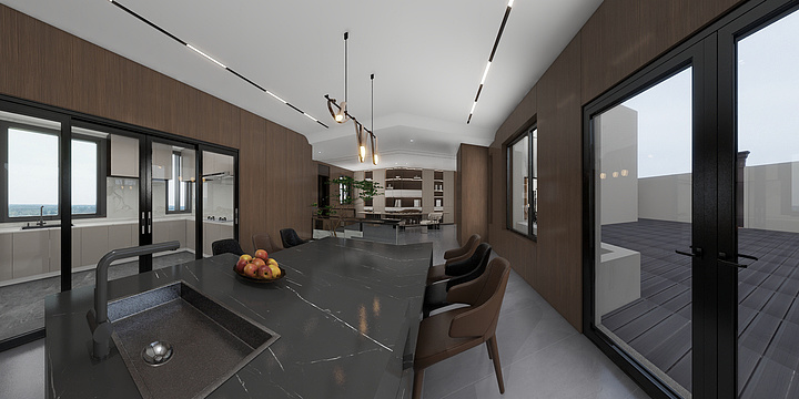 汇领装饰Yyf-龙院43-6雅居-装修设计方案