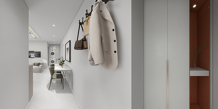 刘鹏程-金盏家园（70㎡两室一厅一厨一卫）-装修设计方案