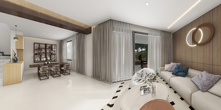 春风十里EVMP-呈贡效果图-装修设计方案