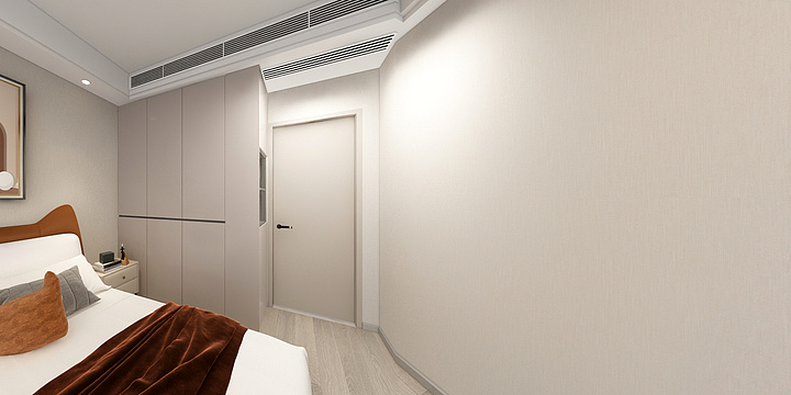 H全案设计C-香榭书郡2-2-1704书房-装修设计方案