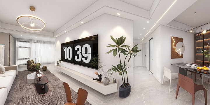 龙健-未来城王哥-现代-装修设计方案