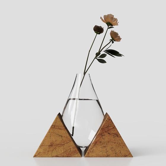 Modern style flower vase decoration