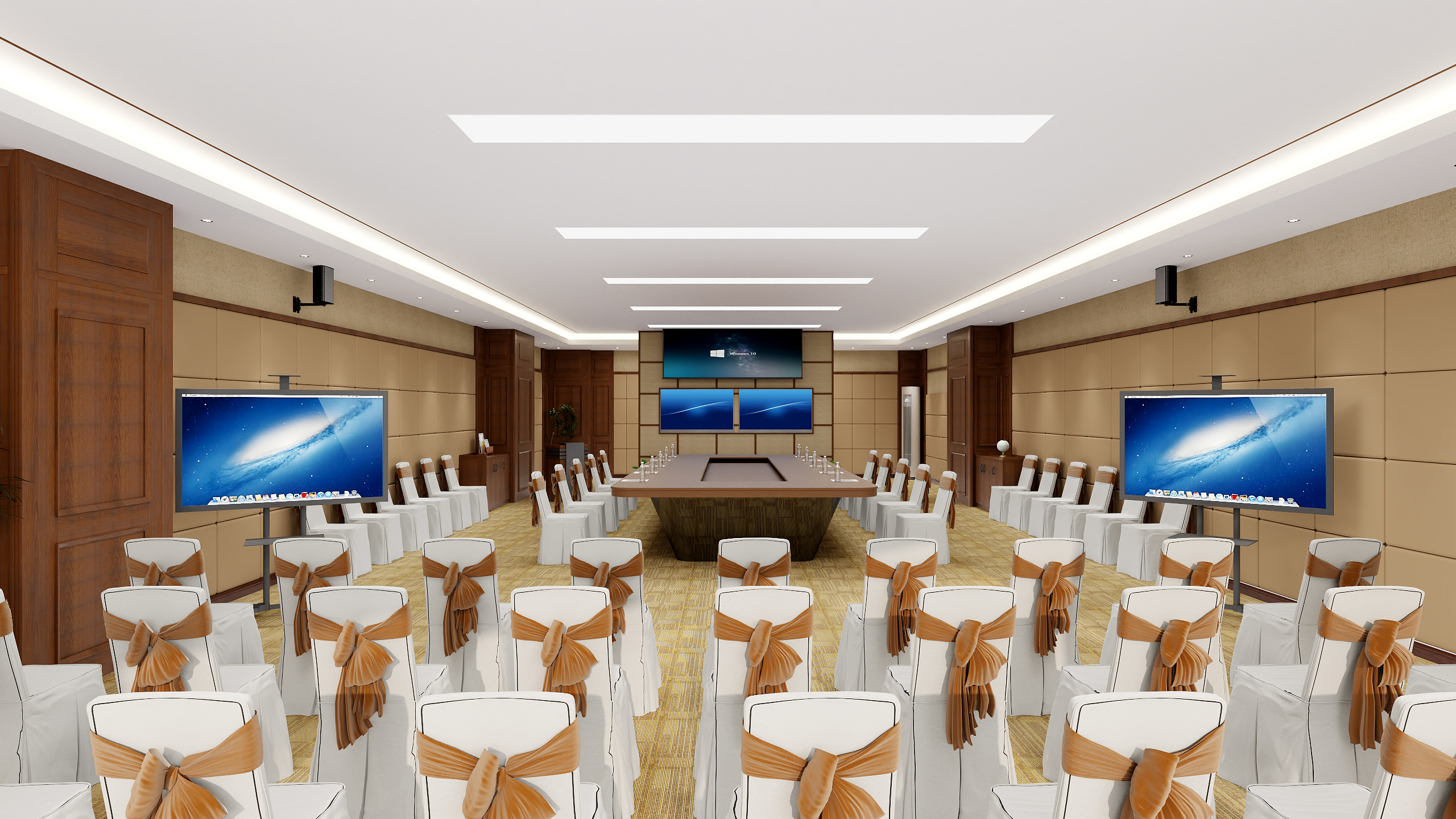 邹邹制图-中式会议室-装修设计方案