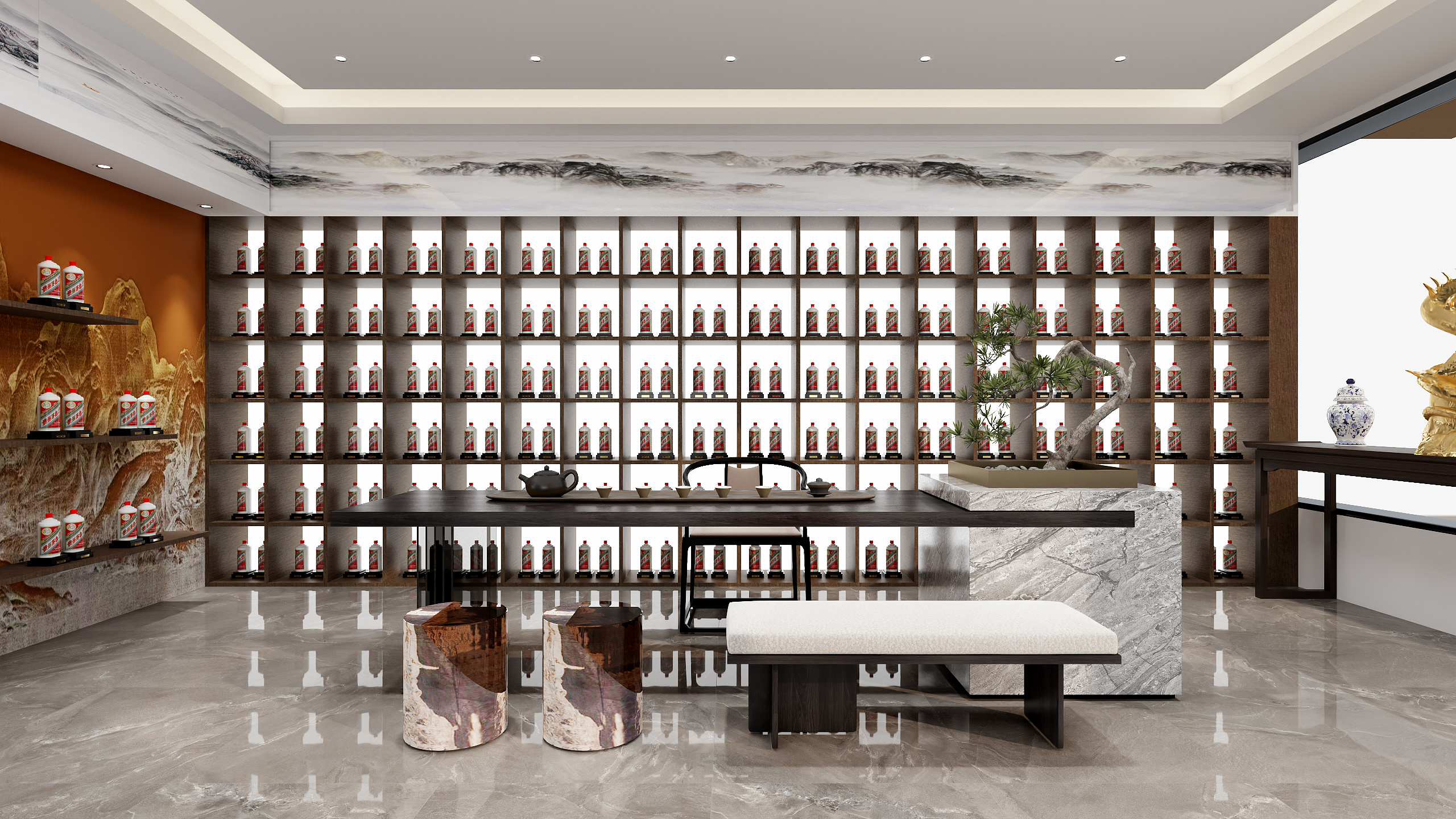 設計123-禅意酒行装修效果图