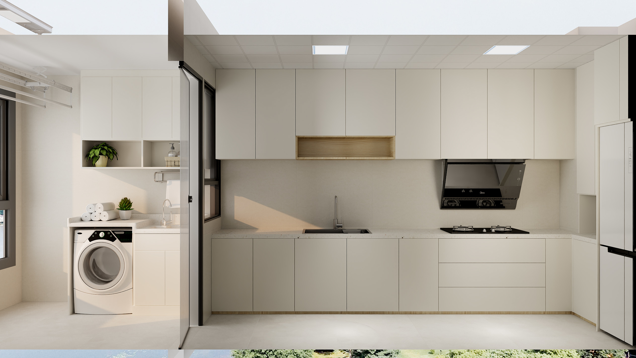 布朗熊qdGe-GD0411-01（原木奶油）-装修设计方案