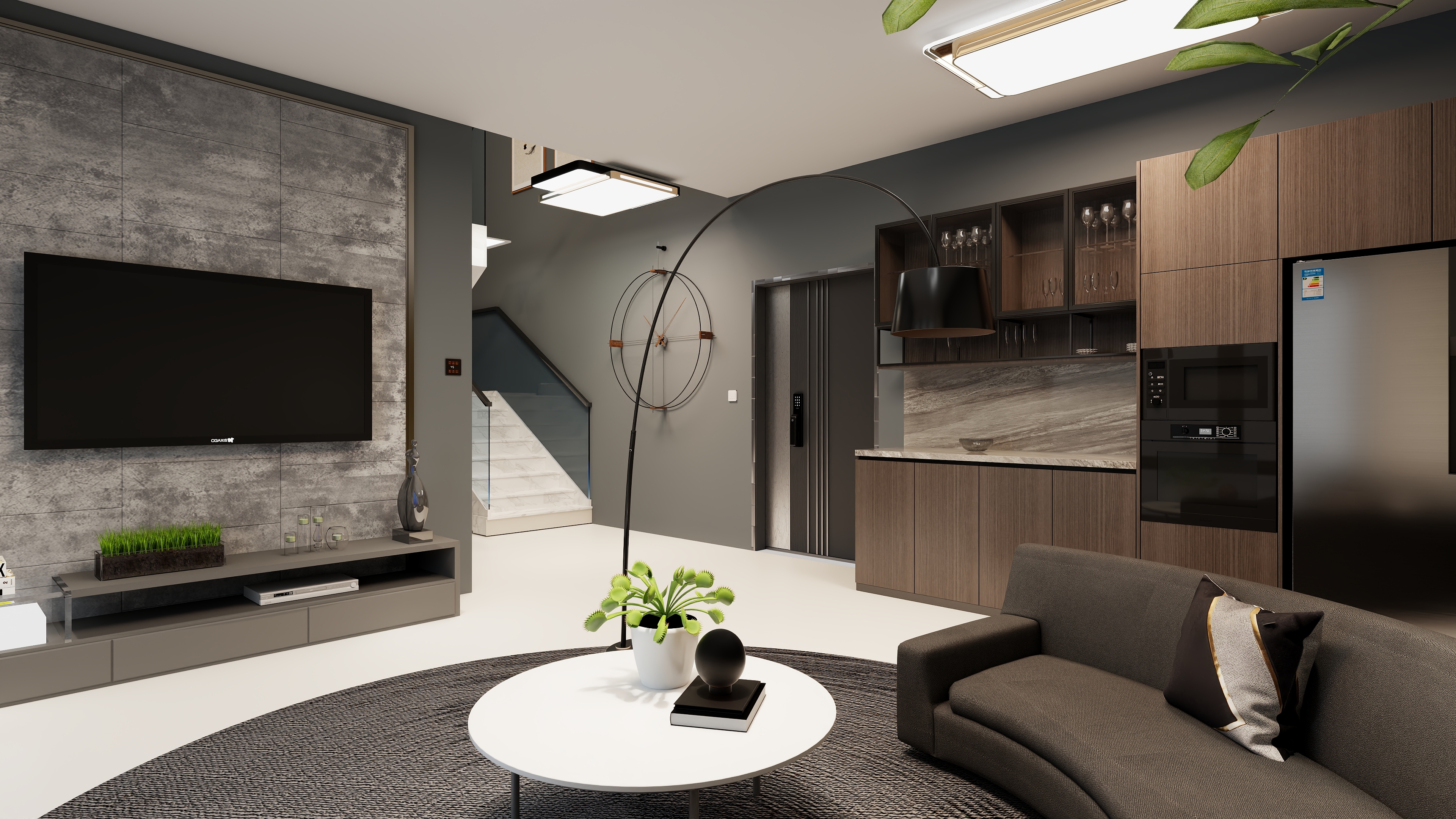 Pursho-新简装白领复式公寓-装修设计方案