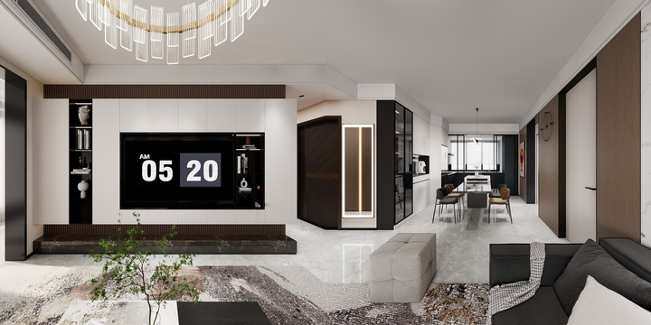 设计师一张越-碧桂园-主灯-装修设计方案