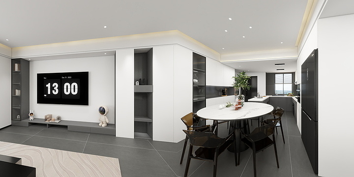 study嘿哈-新溪名苑2-1501高女士-装修设计方案