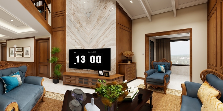 Tom李澄泓-跃层美式-第三版-装修设计方案