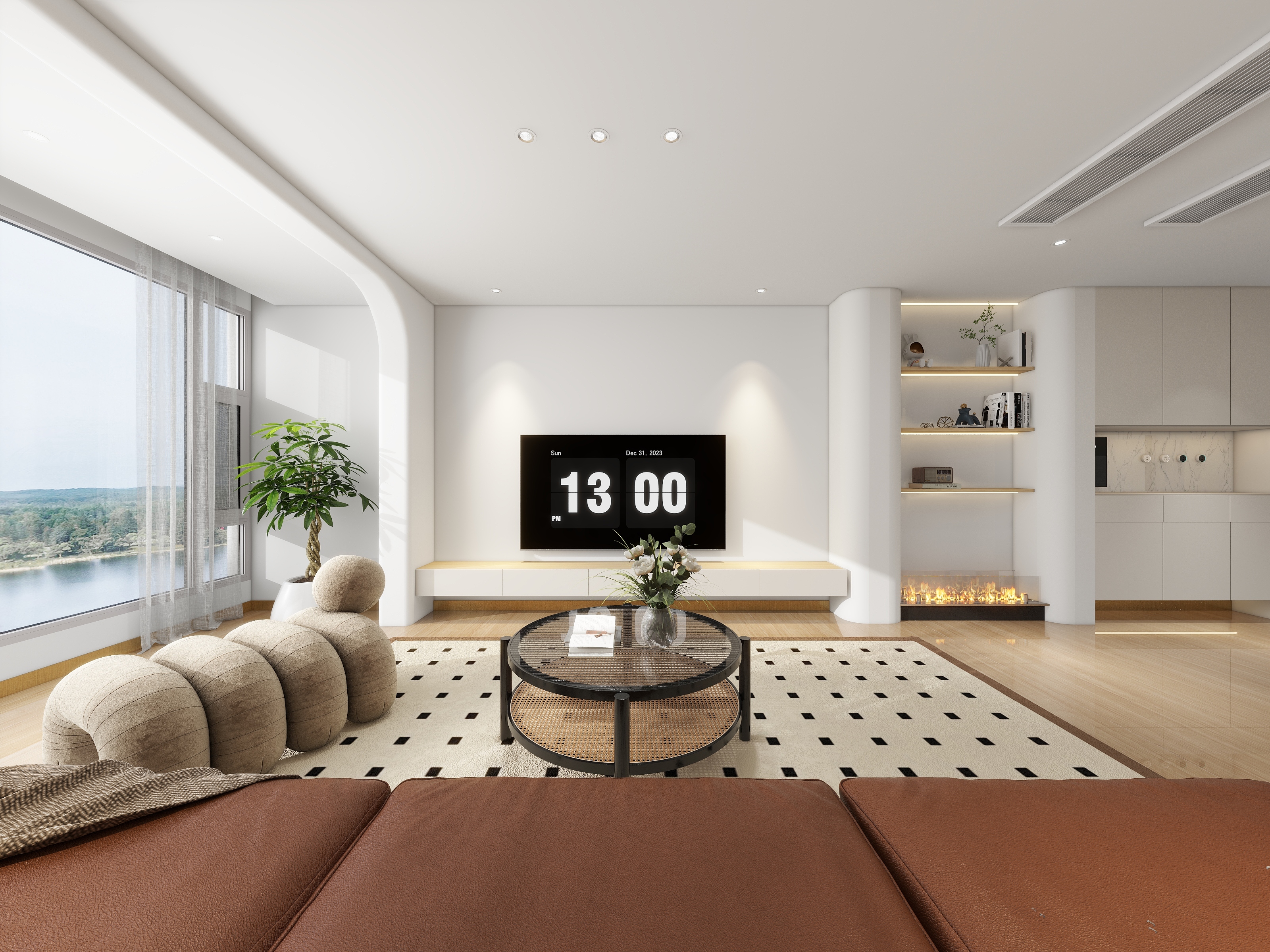 张云杏lucky-随州恒大悦龙台现代简约92㎡2室-装修设计方案