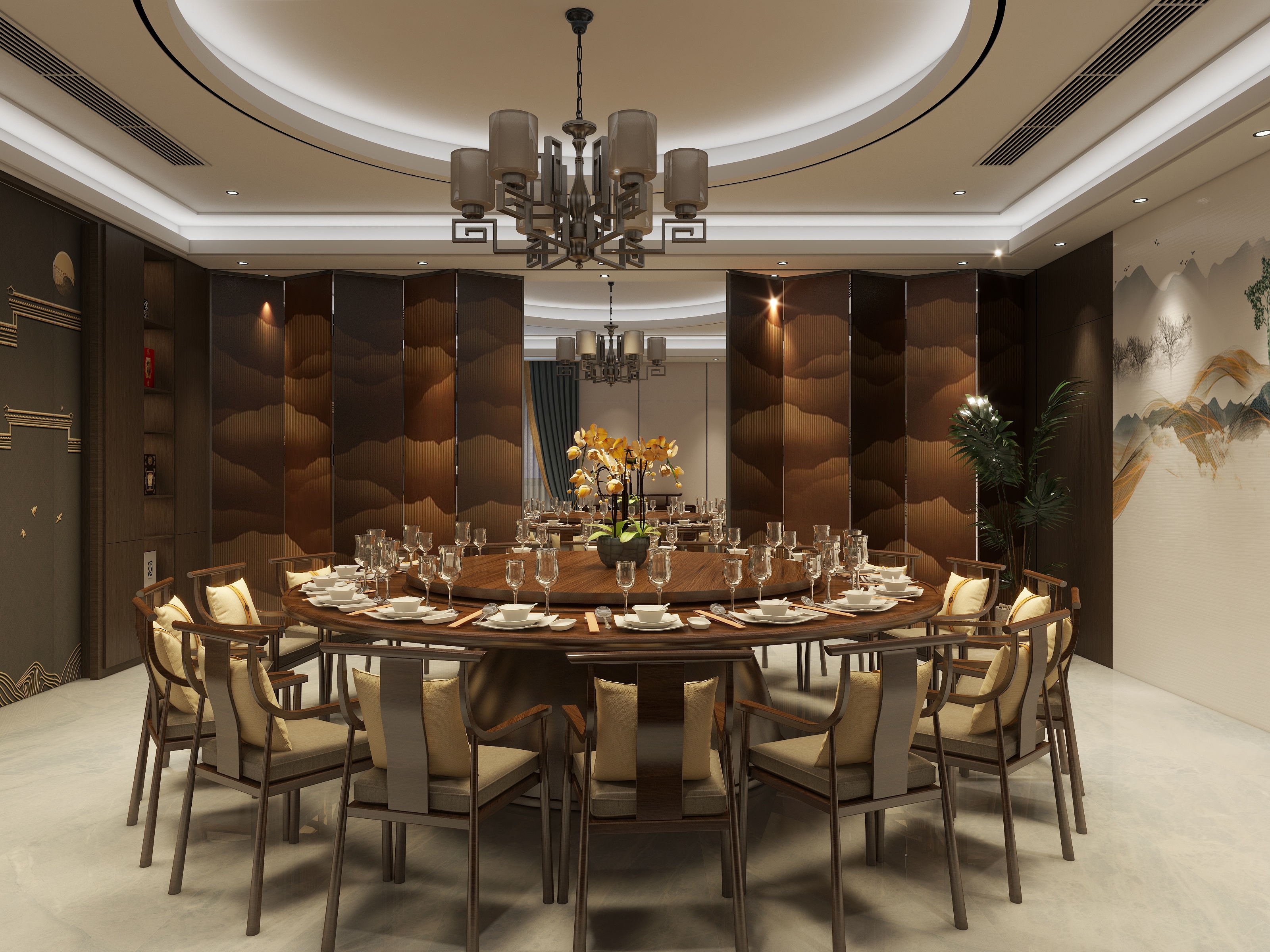 木香宜褚鸿儒-会所包厢-装修设计方案