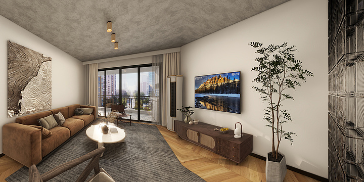 Ace設界-世纪绿洲7座701房-装修设计方案