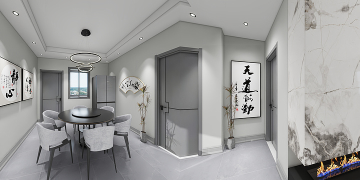 心家美装饰公司设计方案-滠口旧房翻新 设计方案12312-装修设计方案