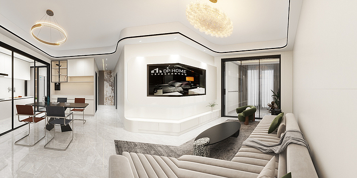 潮舍空间-11栋C梯1703-装修设计方案