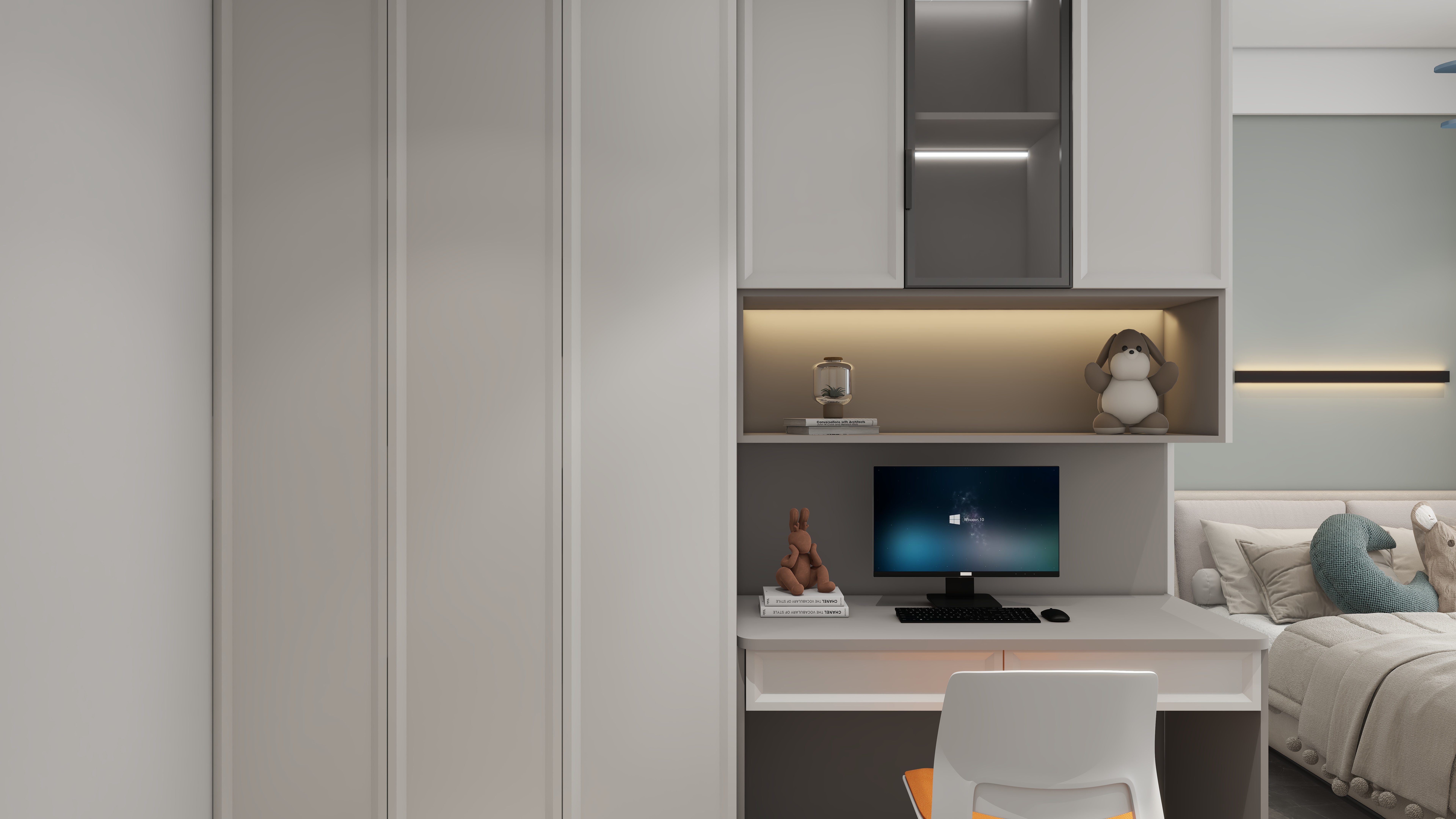 DMS设计-<意式极简>-118平装修效果图