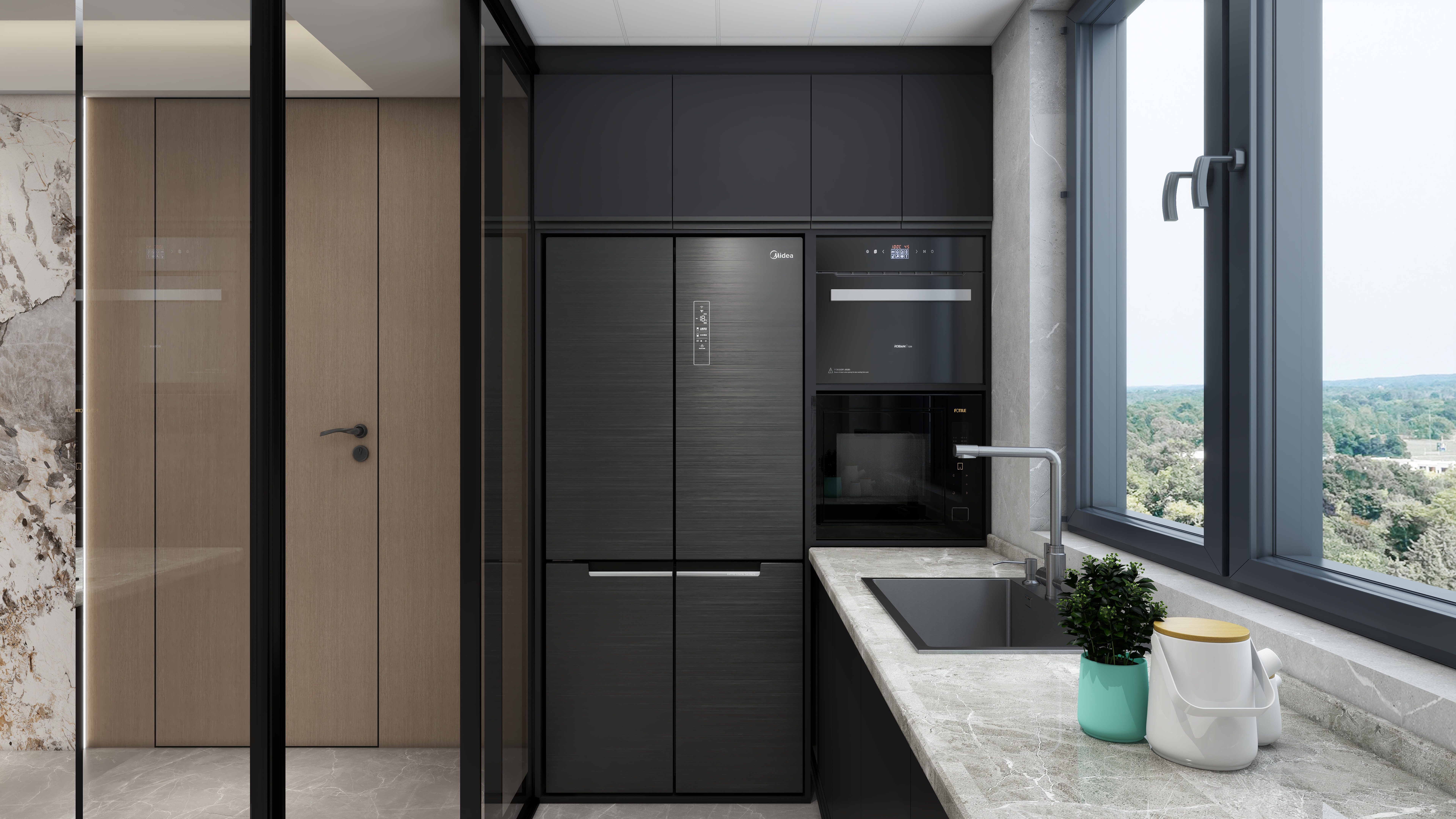 DMS设计-<意式极简>-118平装修效果图