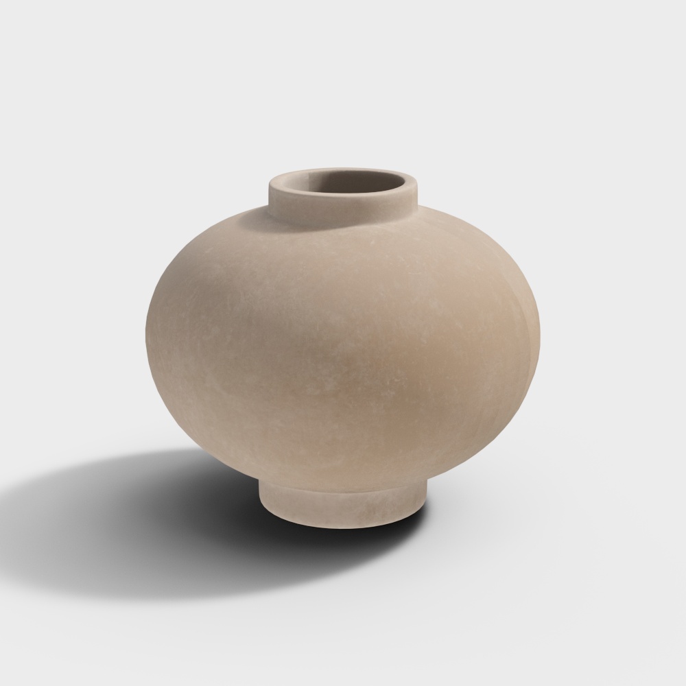 中古风花瓶3D模型
