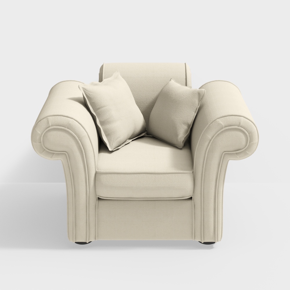 Single sofa3D模型
