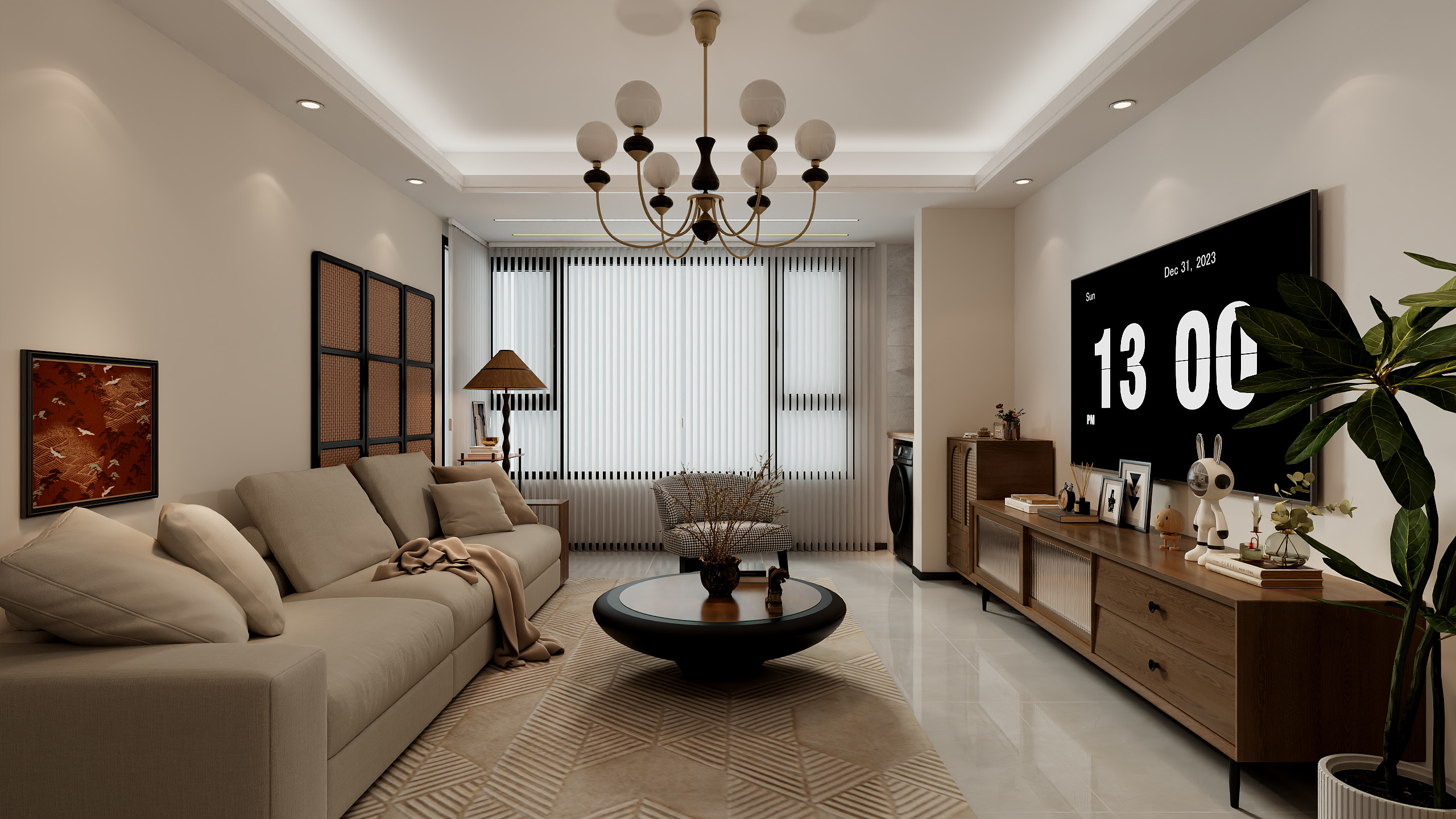 泽成LZC-融创时代奥城97㎡3室-装修设计方案