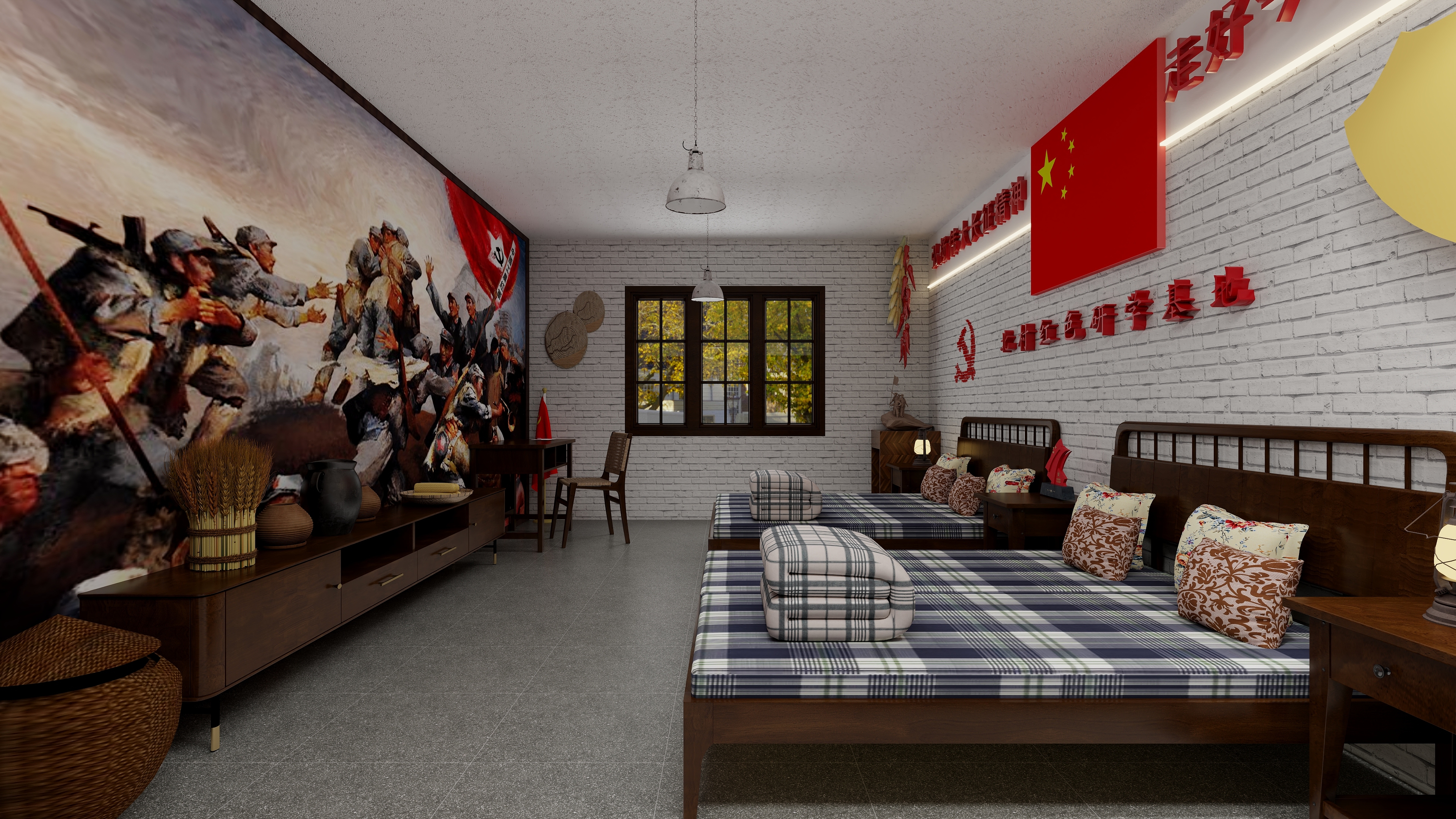 ly！YXni-北村红色研学基地民宿-装修设计方案