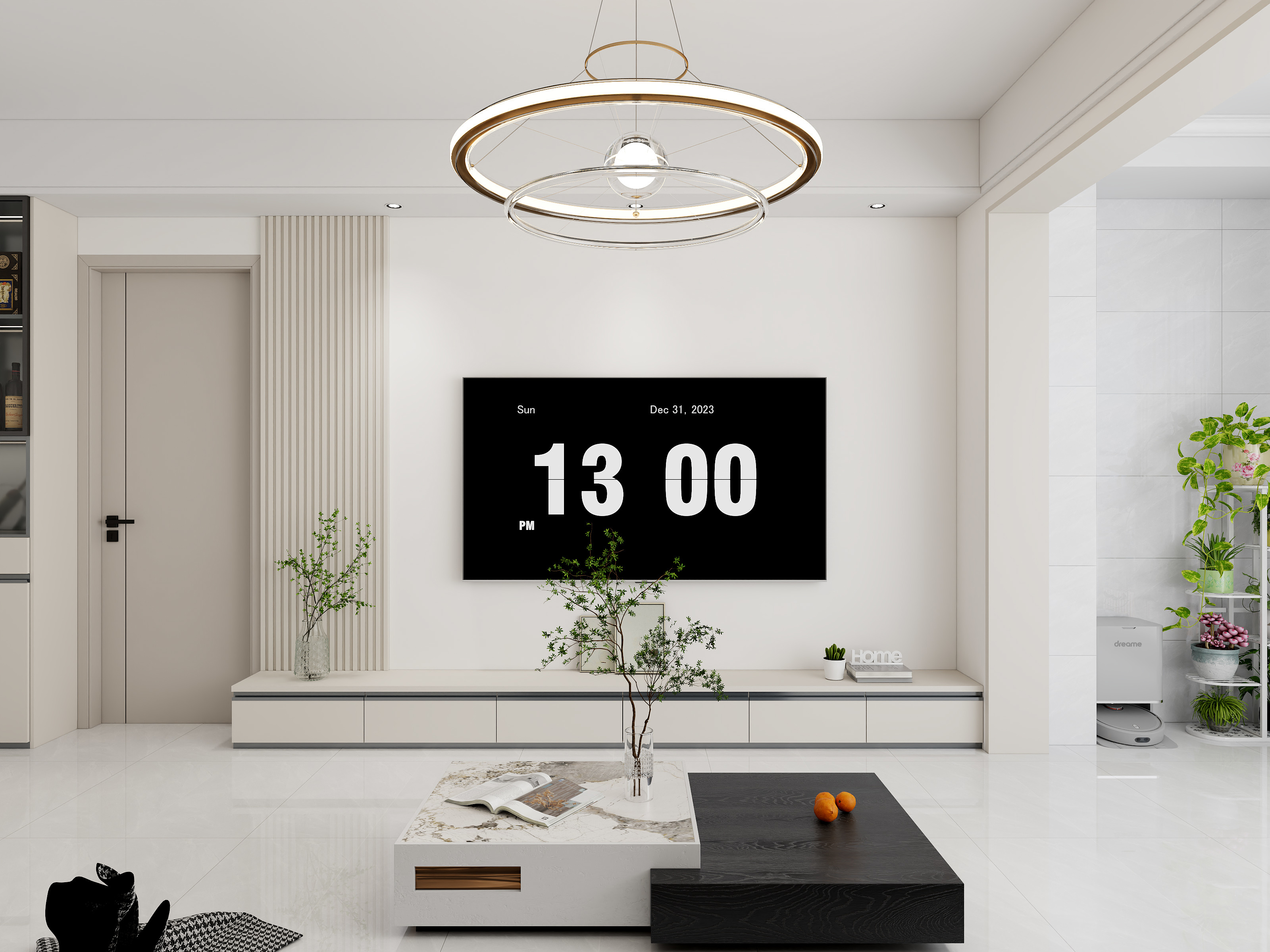 室内设计师周歌-119㎡1室装修效果图