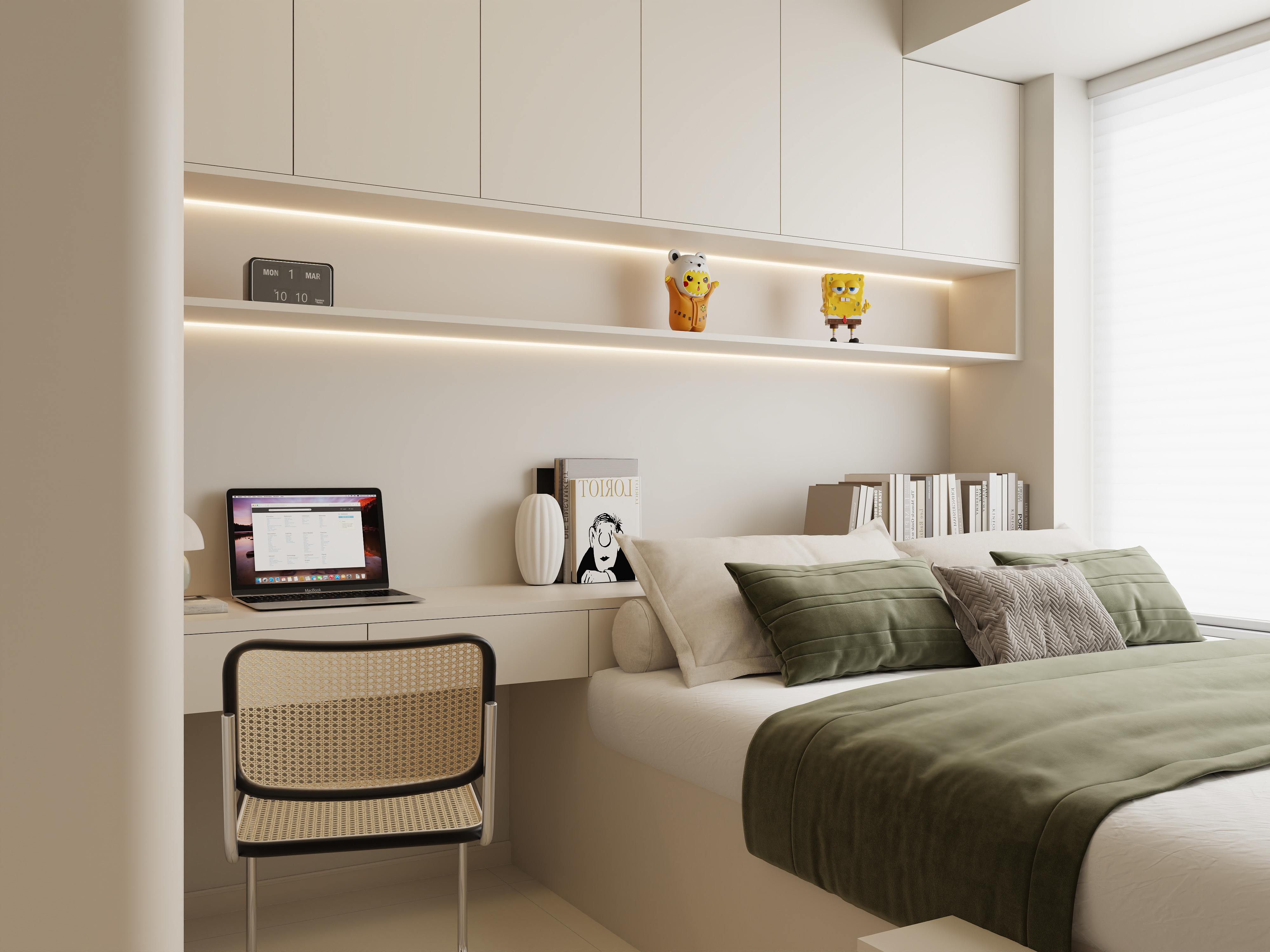 小区房85㎡3室-装修设计方案