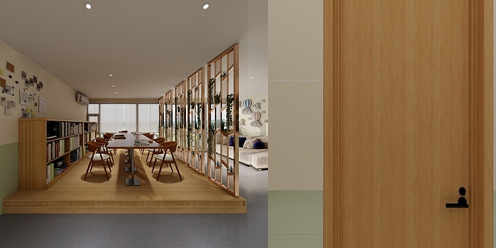 纳雍则名则灵设计工作室-午托班-装修设计方案