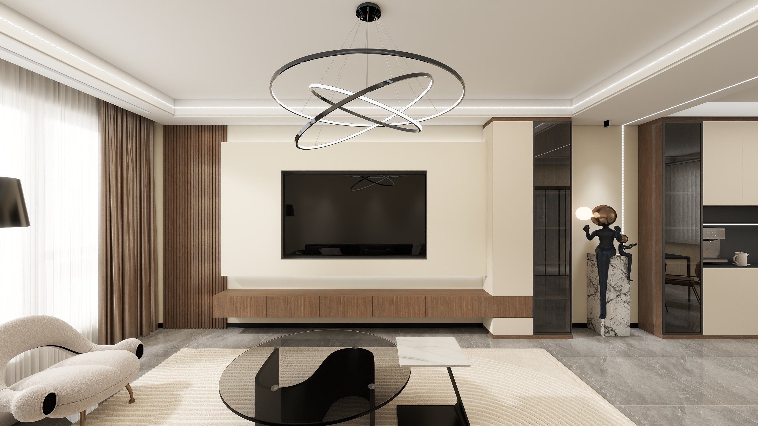 小鹿设计-寰宇天下一期128-装修设计方案