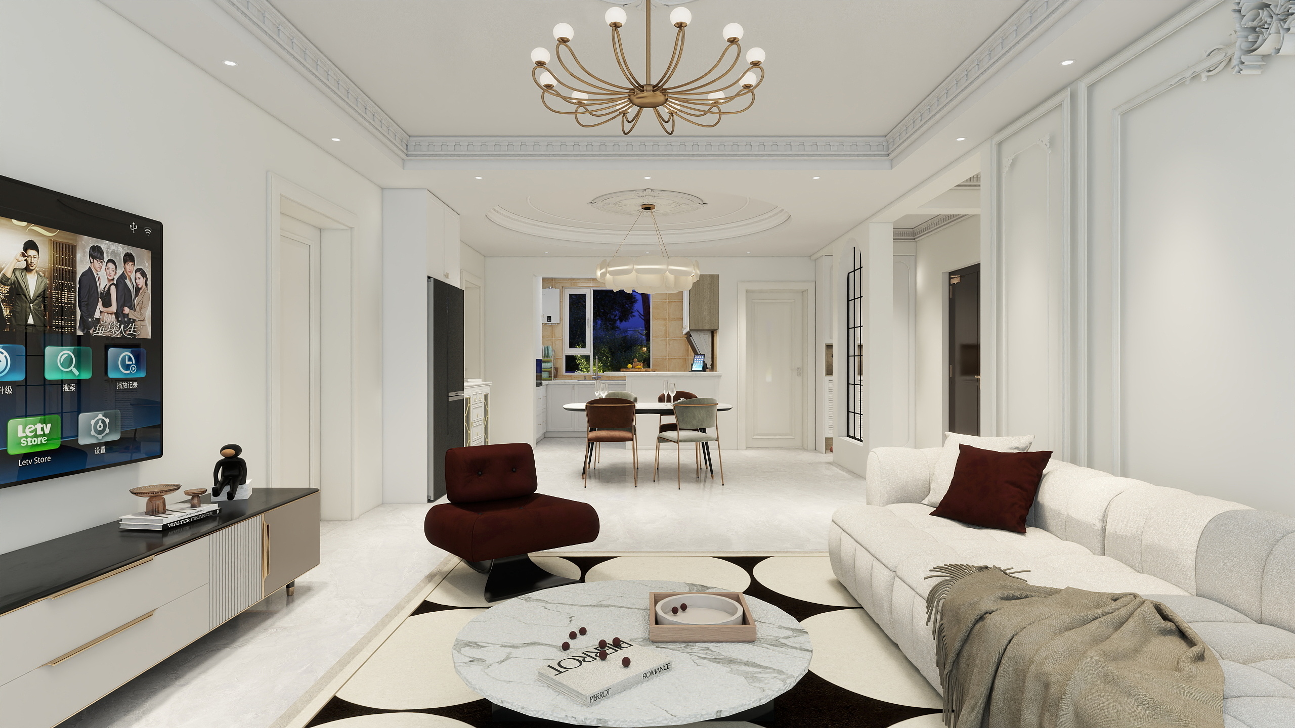 坷诺木业整木家居定制-保利茉莉公馆40#-装修设计方案