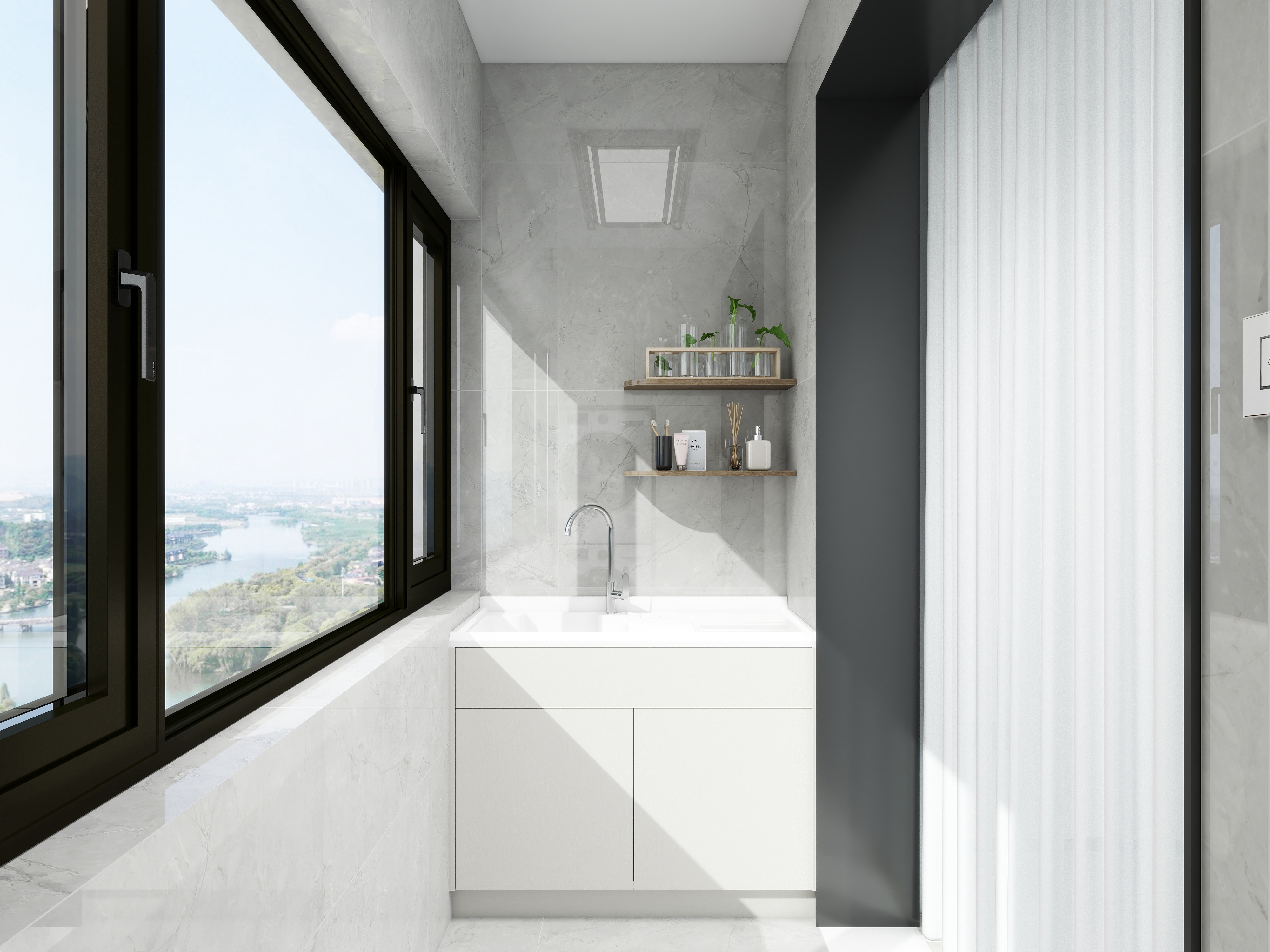 灵胜空间设计-电科十六所小区5-403-装修设计方案