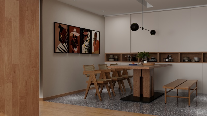 Modern Kitchen Ideas with Wabi-Sabi Touch